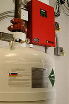 Система пожаротушения установка газового пожаротушения - HFC-227ea, FM-200 - Fike