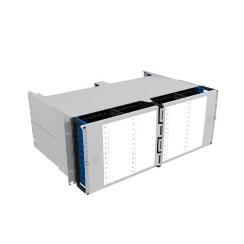 Система управления кабелями для оптоволокна - IANOS-STD-CHASSIS-FLX-4U-2G-T4  - HUBER+SUHNER