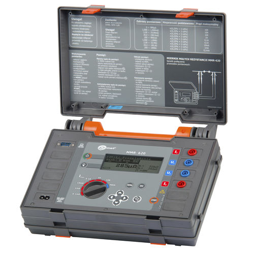 Цифровой микроомметр - MMR-620 - Sonel SA - переносной / с низким сопротивлением / 4 провода
