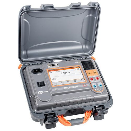 Цифровой микроомметр - MMR-6500 - Sonel SA - переносной / с низким сопротивлением / 4 провода