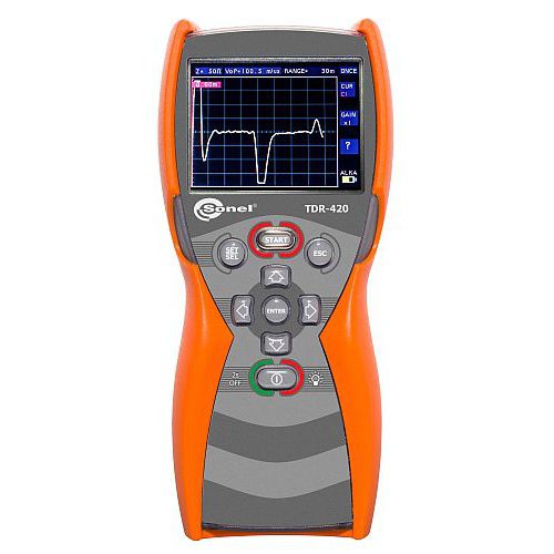 Рефлектометр TDR - TDR-420 - Sonel SA - переносной