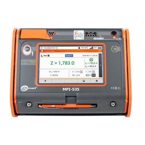 Тестер для электроустановки - MPI-535 - Sonel SA - тока утечки / напряжения / изоляции