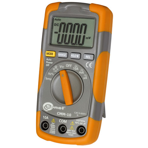 Цифровой мультиметр - CMM-10 - Sonel SA - переносной / 600 В / 10 A