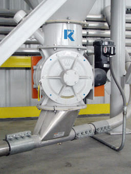 Секционный клапан для пневматической транспортировки - Aerolock™ - Coperion K-Tron GmbH - с круглым основанием