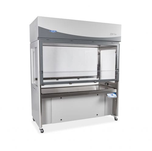 Лабораторный шкаф биологическая безопасность - Logic Vue Class II - Labconco - на роликах / из нержавеющей стали / с отрицательным давлением