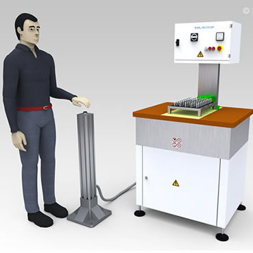 Туннельное размагничивающее устройство - D-A  - Bussi Demagnetizing Systems - для деталей / компактное / ручное