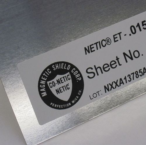 Пленка экранирования ЭМИ - NETIC® S3-6 ET - Magnetic Shield Corporation - из металла