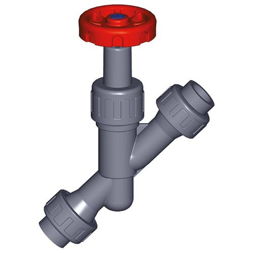 Клапан с наклонным седлом - UP.75.SM - Cepex SER - пробковый / с ручным управлением / для контроля расхода