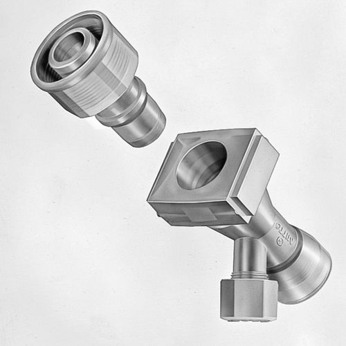 Фитинг из ПФА - Semicon Cupla SCF - Nitto Kohki Europe - для газа / быстрый / раструбный