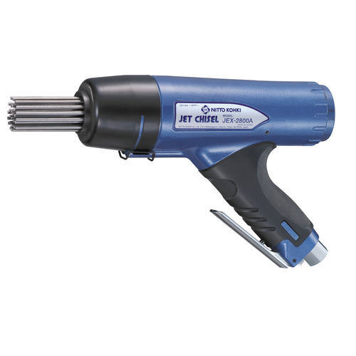 Игольчатый зачистной молоток - JEX-2800A - Nitto Kohki Europe - пневматический / модель пистолет