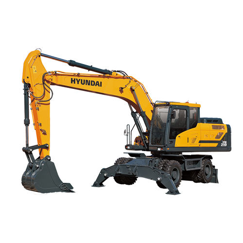 Промежуточный экскаватор - HW210A - Hyundai Construction Equipment Americas, Inc. - на колесах / Tier 4 final / для строительной площадки