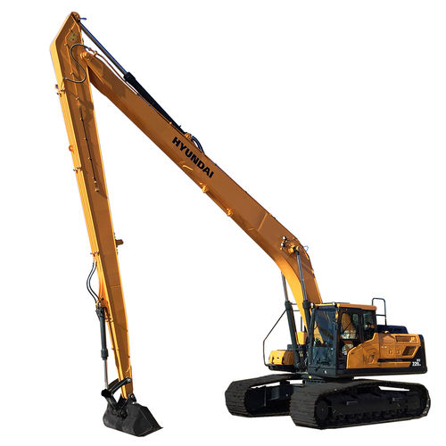 Экскаватор с длинной стрелой - HX220A LR - Hyundai Construction Equipment Americas, Inc. - промежуточный / гусеничный / Tier 4 final