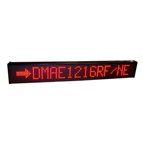 Буквенно-цифровое табло - DMAE1216 - DITEL - большой формат / для наружного применения