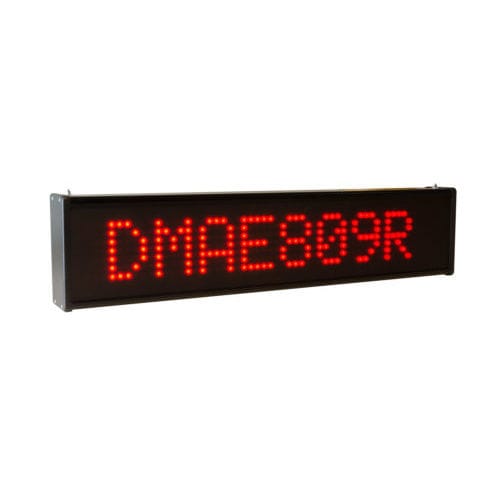 Буквенно-цифровое табло - DMAE809 - DITEL - большой формат / для наружного применения