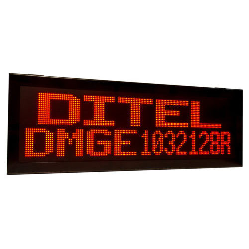 Буквенно-цифровое табло - DMGE1032128 - DITEL - большой формат / для наружного применения