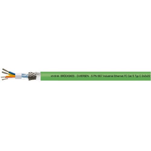 Электрический кабель ProfiNet - S PN 667 - SAB BROECKSKES GMBH & Co. KG - для передачи данных / Ethernet / RJ45