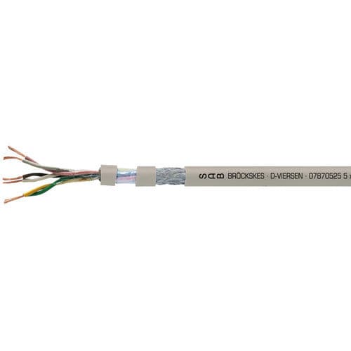 Электрический кабель большой гибкости - SD 960 CP TP - SAB BROECKSKES GMBH & Co. KG - для передачи данных / DIN / изолированный
