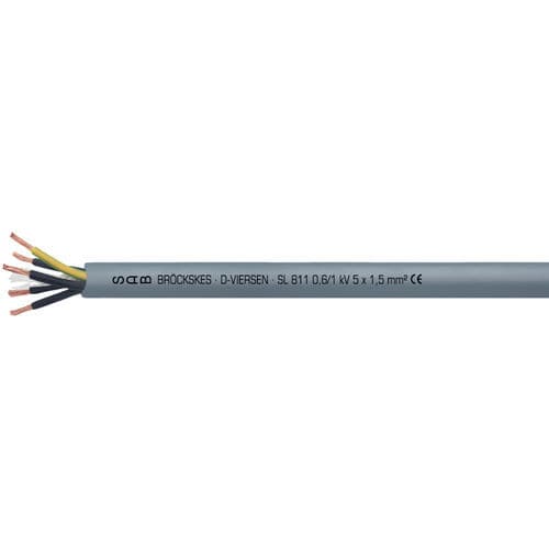Электрический кабель для серводвигателя - SL 811 - SAB BROECKSKES GMBH & Co. KG - питания / DIN / изолированный