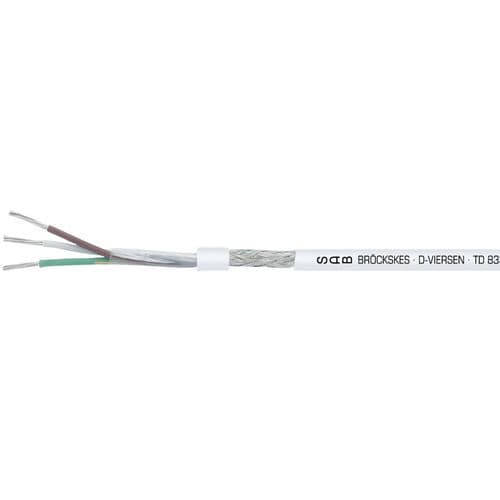 Электрический кабель для передачи данных - TD 833 CF - SAB BROECKSKES GMBH & Co. KG - DIN / коаксиальный / изолированный