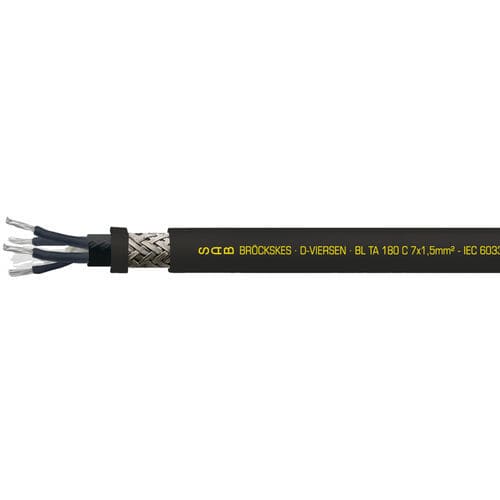 Электрический кабель питания - BL TA 180 C - SAB BROECKSKES GMBH & Co. KG - DIN / изолированный / с замедлителем пламени