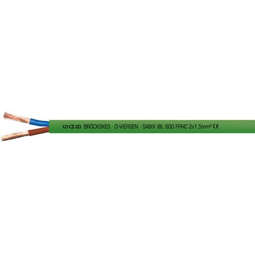 Электрический кабель InterBus-Loop - SABIX® IBL 600 FRNC - SAB BROECKSKES GMBH & Co. KG - для передачи данных / изолированный / с замедлителем пламени