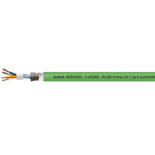 Электрический кабель ProfiNet - PN 660 - SAB BROECKSKES GMBH & Co. KG - для передачи данных / Ethernet / изолированный
