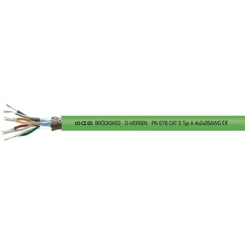 Электрический кабель Ethernet - PN 678 - SAB BROECKSKES GMBH & Co. KG - для передачи данных / RJ45 / изолированный