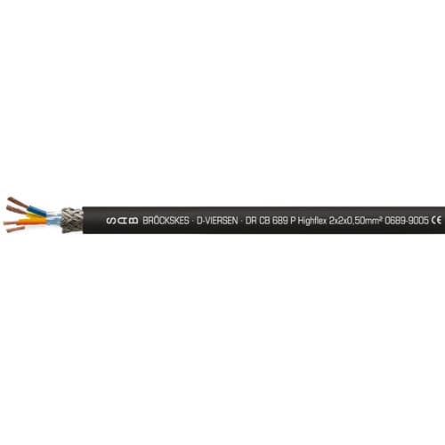 Электрический кабель CAN Bus - DR CB 689 P Highflex - SAB BROECKSKES GMBH & Co. KG - для передачи данных / DIN / Ethernet