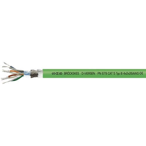 Электрический кабель Ethernet - PN 679 - SAB BROECKSKES GMBH & Co. KG - для передачи данных / RJ45 / изолированный
