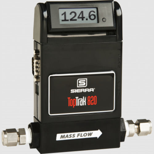 Массовый расходомер - TopTrak® 820 - Sierra Instruments - для газа / линейный / из нержавеющей стали