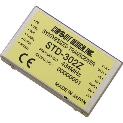Приемопередатчик радио - STD-302Z - Circuit Design, Inc. - FSK / ISM-диапазон / для сложных природных условий