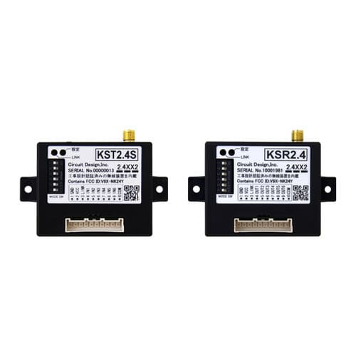 Приемопередатчик для дистанционного управления - KST2.4S / KSR2.4 - Circuit Design, Inc. - 2,4 ГГц / ISM-диапазон / FSK
