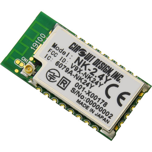 Module radio 2,4 ГГц - NK-2.4Y - Circuit Design, Inc. - многоканальный / по методу частотных скачков / со встроенный антенной