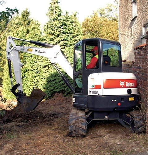 Экскаватор мини - E50 - BOBCAT - гусеничный / Tier 4 Interim / для строительной площадки
