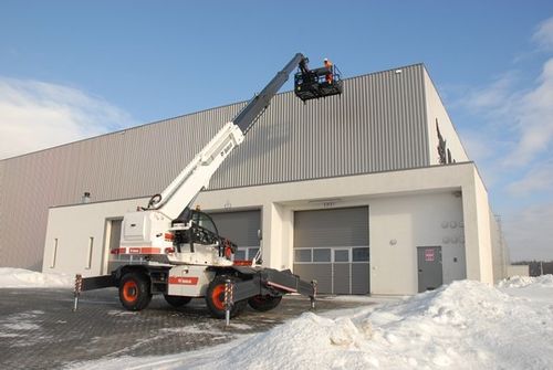 Телескопический вилочный погрузчик вращающийся - TR50210 EVO - BOBCAT - с поворотной револьверной головкой