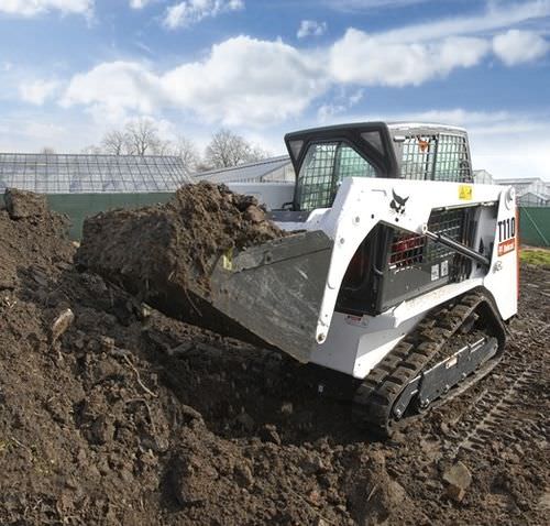 Компактный гусеничный погрузчик - T110 - BOBCAT