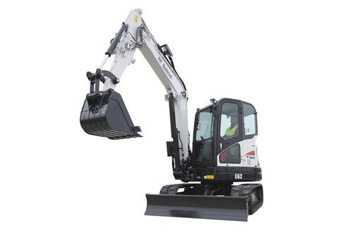 Экскаватор мини - E62 - BOBCAT - гусеничный / Tier 4 Interim / для строительной площадки