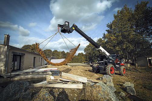 Компактный телескопический вилочный погрузчик - T35120SL - BOBCAT - эргономичный