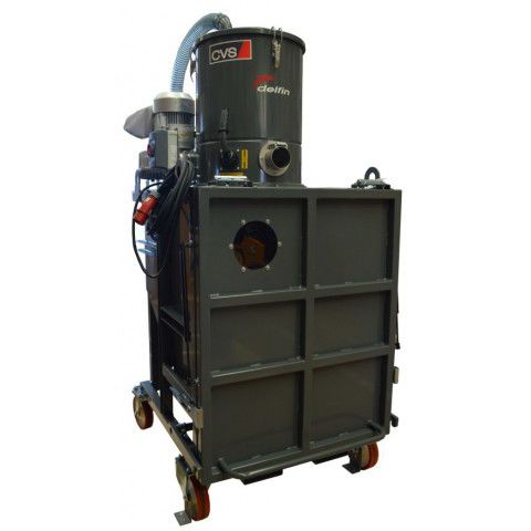 Промышленный пылесос - C600 T75 NT - Delfin Vacuums - сухой / трехфазовый / мобильный