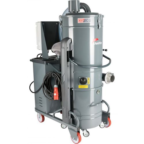 Промышленный пылесос - DG 75 AIRFLOW - Delfin Vacuums - для опасных пылевых частиц / трехфазовый / на колесах