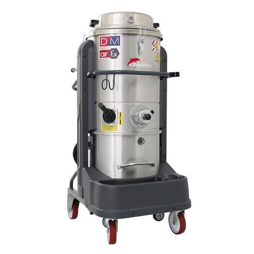 Промышленный пылесос - DM3 AIREX 25V 1/2D - Delfin Vacuums - сухой / для влажной уборки / для пыли