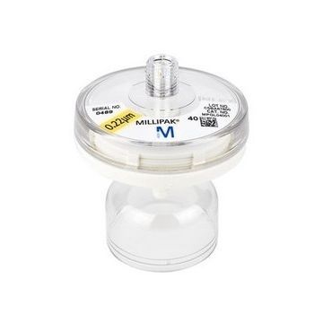 Жидкостный фильтр - Millipak®  - Merck Millipore - мембранный / для лаборатории / из ПВДФ