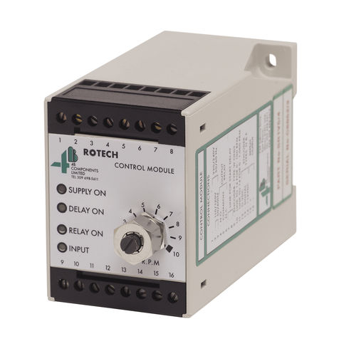 Реле для контроля скорости - AUE400 & SR4000 series - 4B Braime Components - на DIN-рейке / регулируемое / программируемое