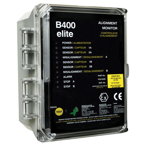 Система наблюдения выравнивания - B400 Elite - 4B Braime Components - для ковша элеватора / для ленточного конвейера / RS-485