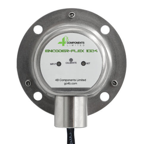 Инкрементальный датчик угла поворота - ENCODER-FLEX 1024 - 4B Braime Components - с установкой на валу / многооборотный / герметичный