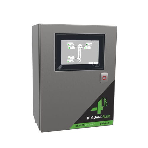 Устройство управления с индикатором - IE-GuardFlex - 4B Braime Components - визуализации данных технологического процесса и изготовления / запуск остановки машины / решение для мониторинга угроз