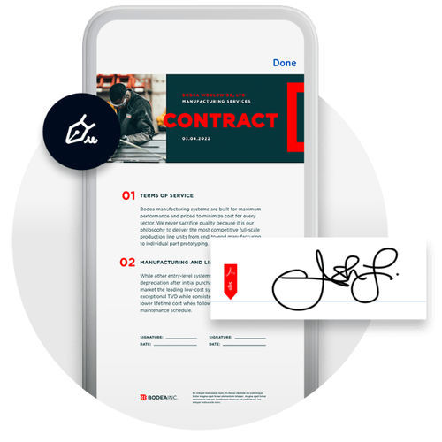 Программное обеспечение для управления документами - Sign - ADOBE