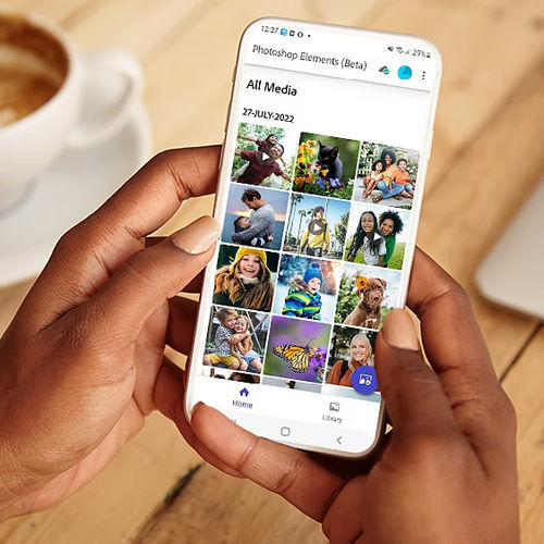 Программное обеспечение управления изображением - photoshop elements 2025 - ADOBE - для автоматизации процесса / издания / для мобильных приложений