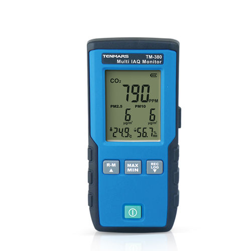 Монитор качества воздуха CO2 - TM-380 - Tenmars Electronics - относительная влажность / PM10 / температуры