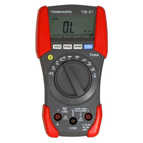 Цифровой мультиметр - 600 V | TM-87 - Tenmars Electronics - переносной / промышленный